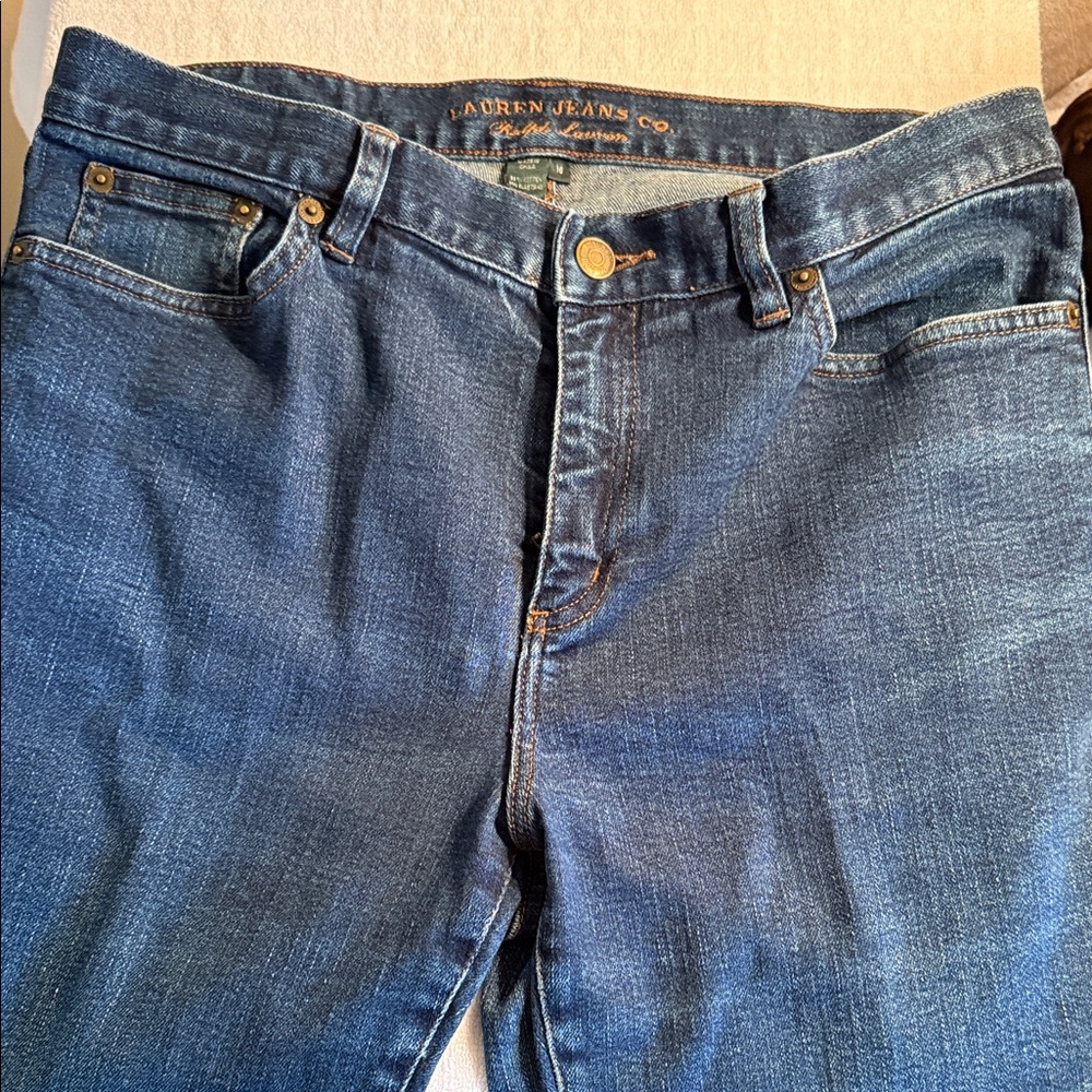 Ralph Lauren Indigo Straight Leg Jeans